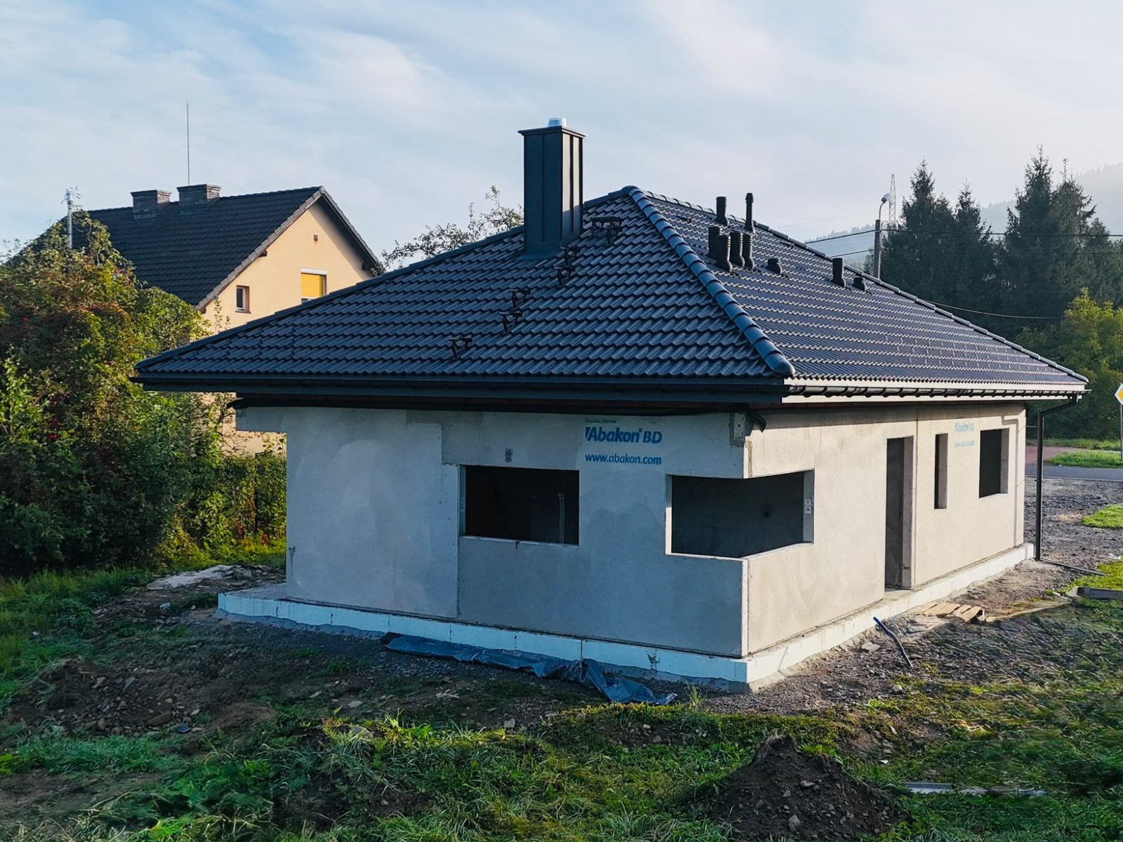 Budowa domu Abakon — Bielsko-Biała